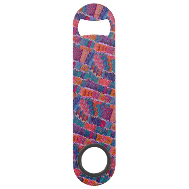 Ouverture de bouteille en acier inoxydable design  (Devant)