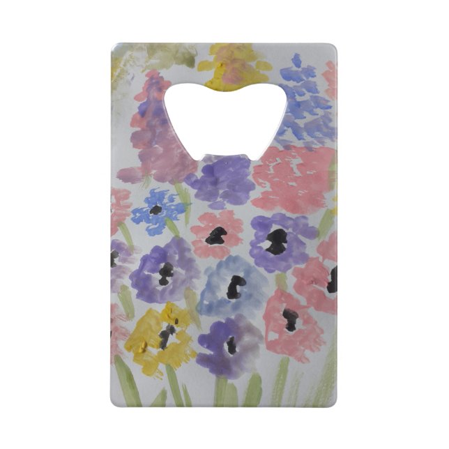 Ouverture de bouteille Fleur sauvage d'été (Devant)