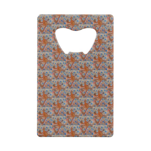 Ouverture de bouteille Gecko Orange (Devant)