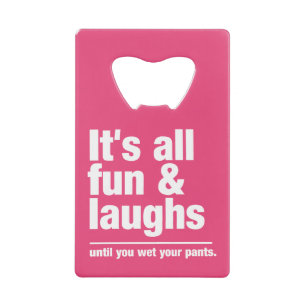 Ouverture de bouteille personnalisée FUN & LAUGHS