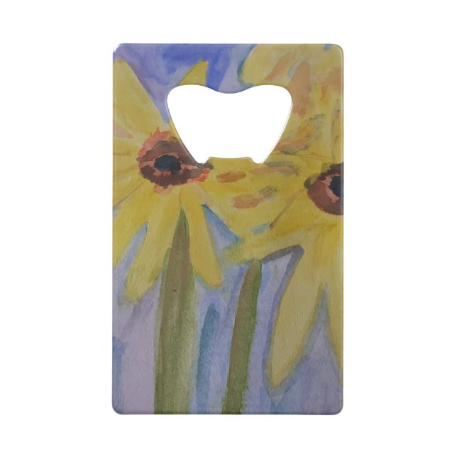 Ouverture de la bouteille de tournesol jaune été (Devant)