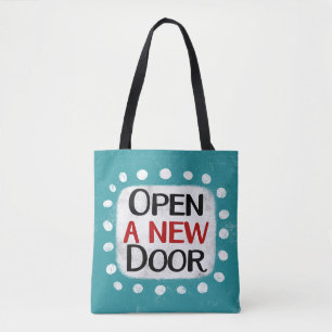 Ouverture D'Un Nouveau Sac fourre-tout De Porte