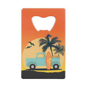Ouvrage de bouteille de la carte de crédit surf R