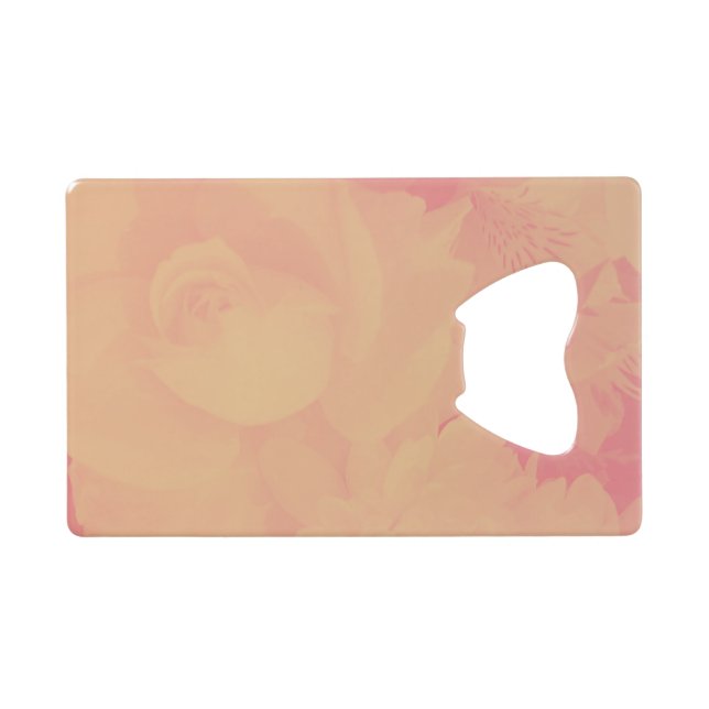 Ouvre-bouteille avec fleurs mignonnes d'été (Dos Horizontal)