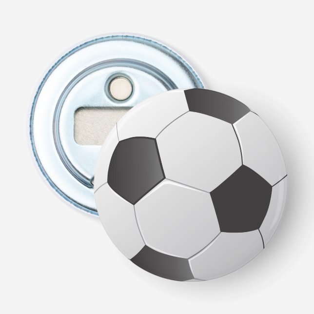 Ouvre-bouteille bouton de football (Devant)