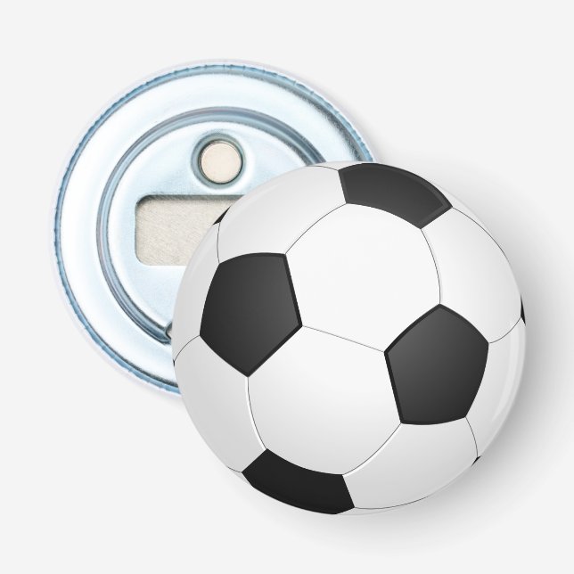 Ouvre-bouteille bouton de football (Devant)
