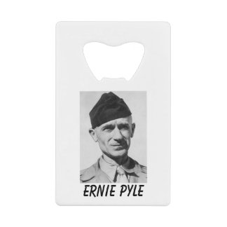 Ouvre-bouteille carte de crédit ERNIE PYLE