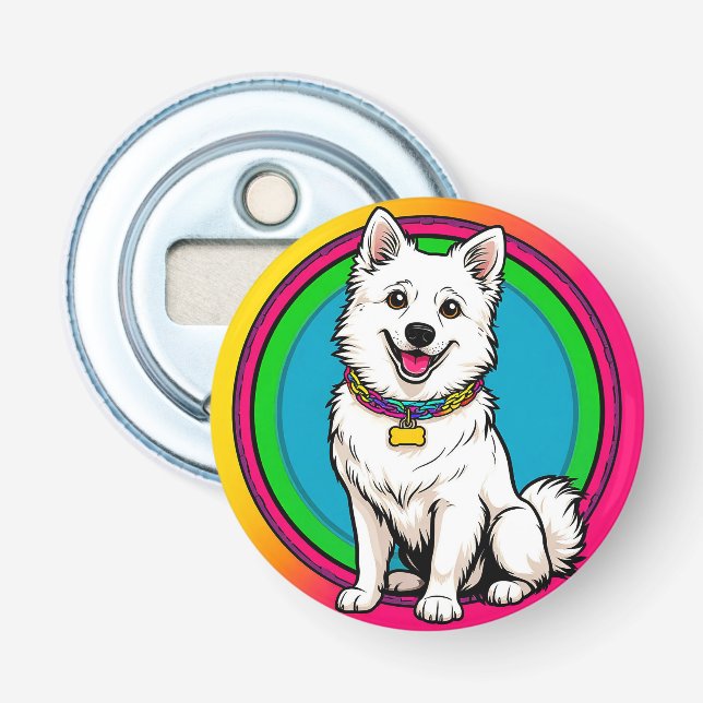 Ouvre-bouteille Chien Mignon Cadeau Accessoire de  (Devant)
