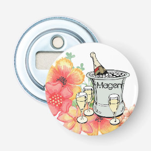 Ouvre-bouteille de champagne à bouton