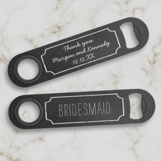 Ouvre-bouteille de mariage pour demoiselle d'honne (Créateur téléchargé)