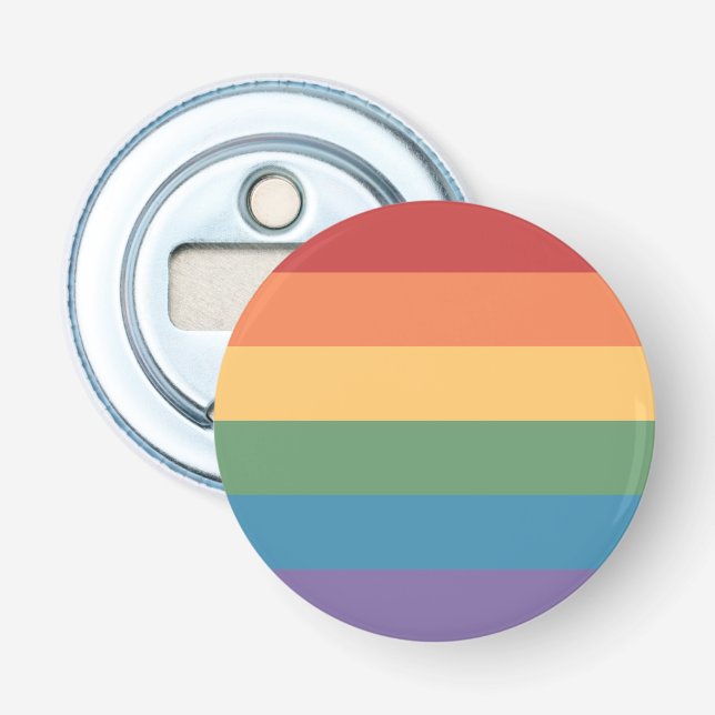 Ouvre-bouteille drapeau de la fierté LGBT (Devant)