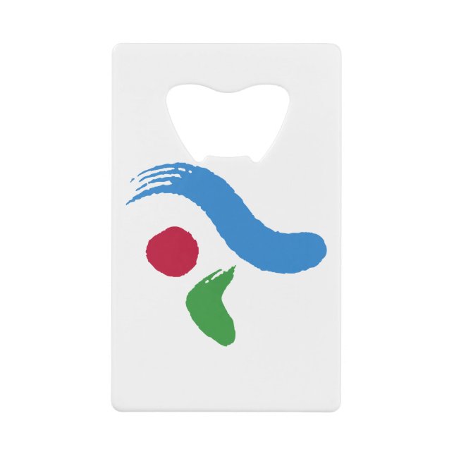 Ouvre-bouteille en acier inoxydable drapeau de Séo (Devant)