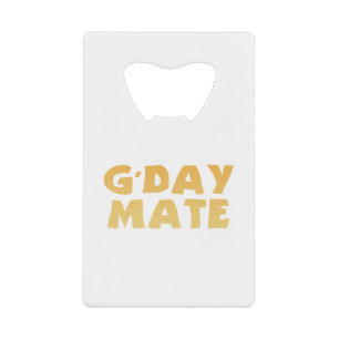 Ouvre-bouteille en acier inoxydable G' Day Mate