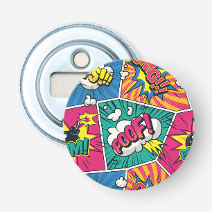 Ouvre-bouteille Explosion Pop Art Bande Dessinée R