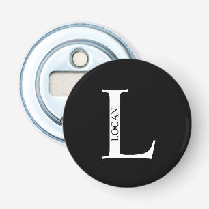 Ouvre-bouteille personnalisé avec monogramme et no