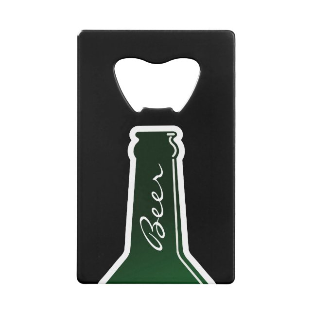 Ouvre-bouteille personnalisé de la taille d'une ca (Devant)