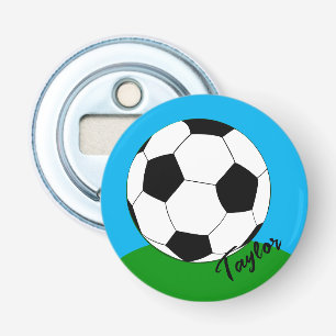 Ouvre-bouteille pour les fans de football Monogram