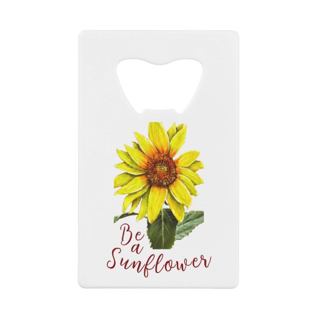 Ouvre-bouteille Tournesol (Devant)