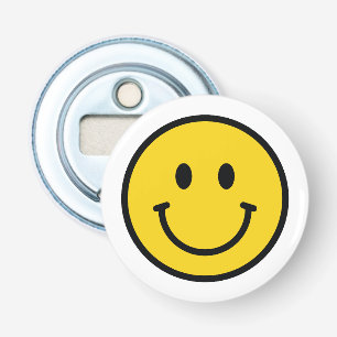 Ouvre-bouteille visage souriant. Emoji amusant