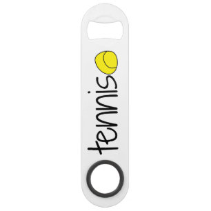 Ouvreur de bouteille de tennis
