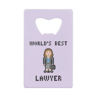 Ouvreur de bouteille femelle de l'avocat du monde