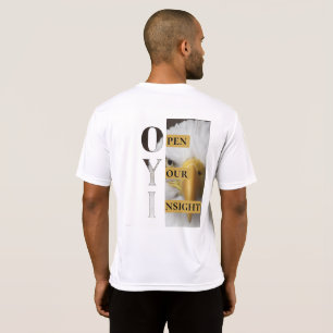 Ouvrez votre vision - T-shirt minimaliste audacieu