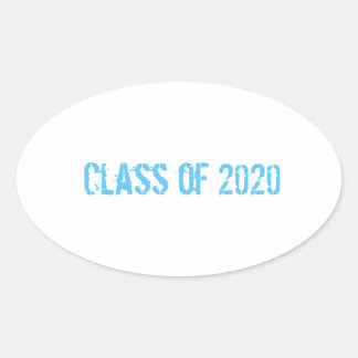 Ovale Classe de sticker 2020