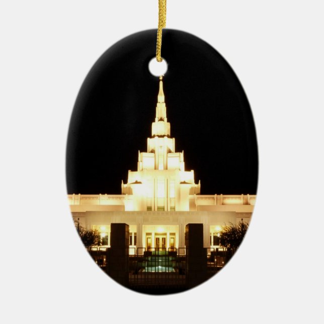 Ovale En Céramique Ornement (Devant)