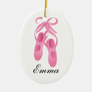 Ovale En Céramique Ornement de ballet