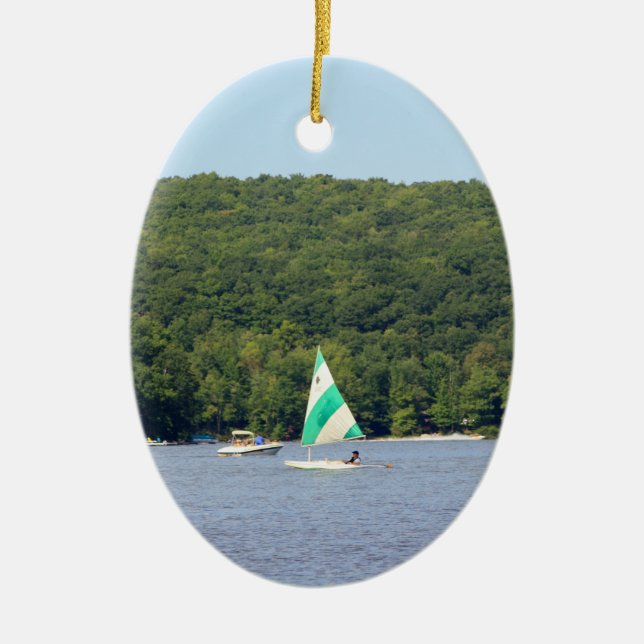 Ovale En Céramique Ornement de DCL (Devant)