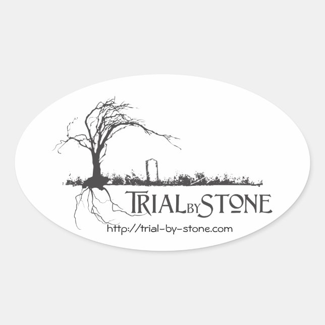 Ovale Essai Par Sticker Oval De Pierre (Devant)