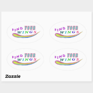 Ovale FIet votre sticker pour ailes