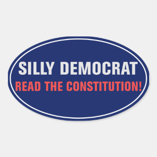 Ovale Lisez Le Sticker De La Constitution