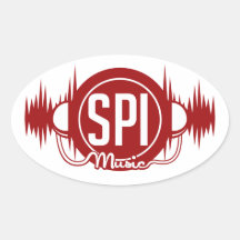 Logo SPIMUSICINC Rouge - Sticker