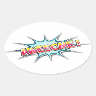 Ovale MAGNIFIQUE ! Sticker