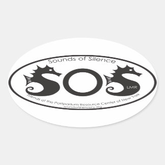 Ovale Sons de silence - LMR - Sticker