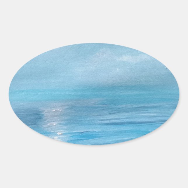 Ovale Sticker (Devant)