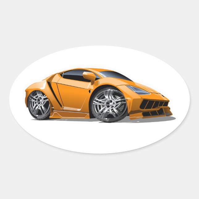 Ovale Sticker (Devant)