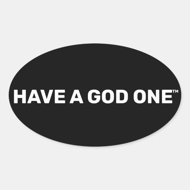 Ovale Sticker (Devant)