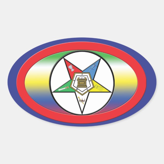 Ovale STICKER couleur OES (Devant)