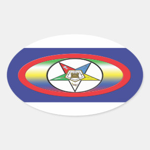 Ovale STICKER couleur OES