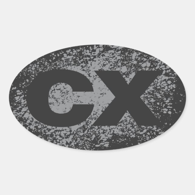 Ovale Sticker CX (Devant)