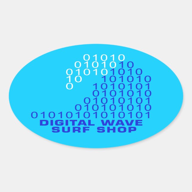 Ovale Sticker du logo DWSS (Devant)