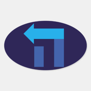 Ovale Sticker Hillary Hey Hebrew Oval