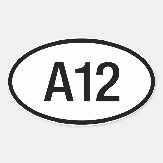 Ovale Sticker moteur Datsun Nissan Sunny B310 210 A12 (Devant)