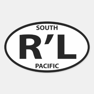 Ovale Sticker R'lyeh