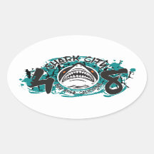 Sticker Shark City Bay Area 408