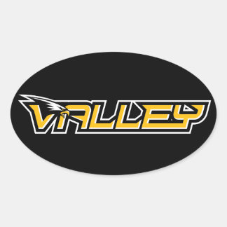 Ovale Sticker Valley