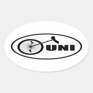 Ovale UNI oval STICKER