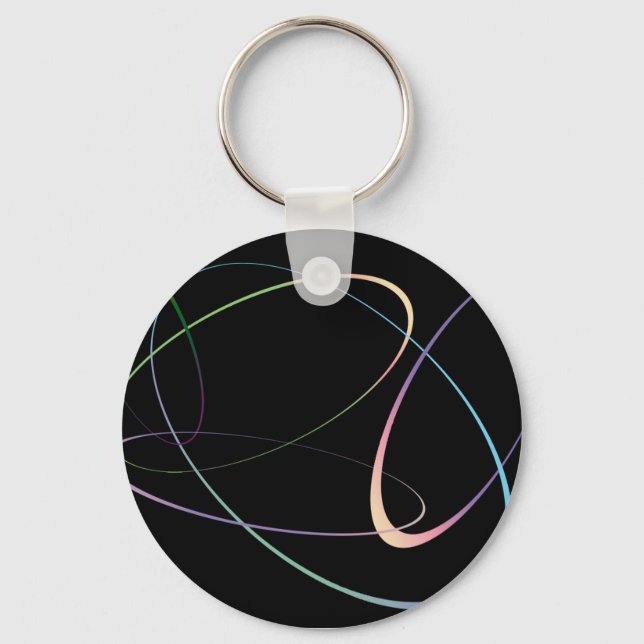 Ovals par Fran Hogan porte-clés (Recto)